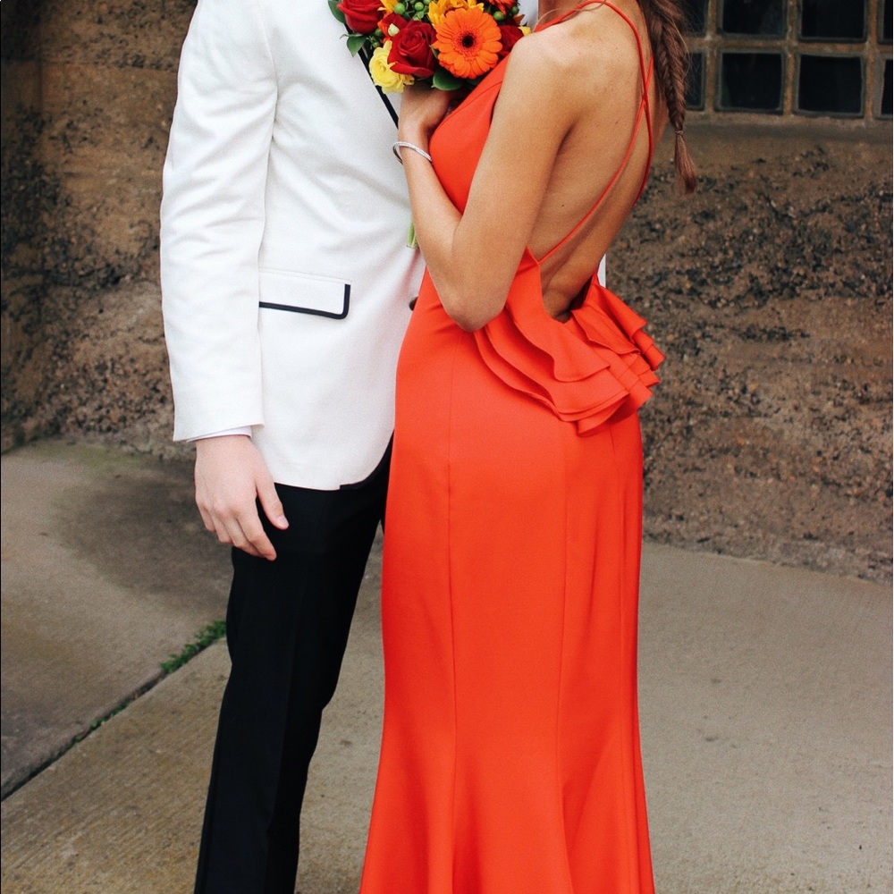 open back prom dress